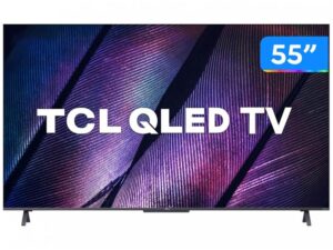 Imagem de Smart TV 55” 4K UHD QLED TCL 55C725 VA Wi-Fi