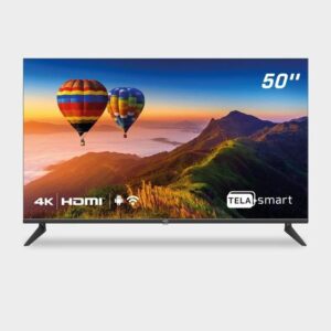 Imagem de Smart TV 50" HQ 4K Conversor Digital Externo 3 HDMI 2 USB WI-FI Android 11 e Design Slim