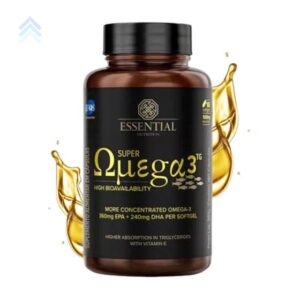 Imagem de Super omega 3 essential 180 cps 1000mg ômega 3 tg