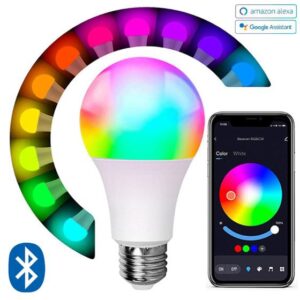 Imagem de Lampada Inteligente Iluminação Rgb Wifi Led Smart Google Alexa Colorida Tuya Life 12w ou 15w