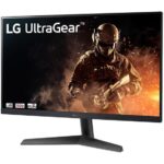 Imagem de Monitor Gamer LG UltraGear 24 Full HD, 144Hz, 1ms, IPS, HDMI e DisplayPort, 99% sRGB, HDR, FreeSync Premium, VESA - 24GN60R-B.AWZM