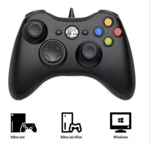 Imagem de Controle Compatível Xbox 360 Pc Com Fio Joystick