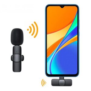 Imagem de Microfone de Lapela sem fio wifi bluetooth para Celular smarthphone Tipo C