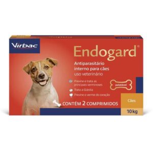 Imagem de Endogard Para Cães Até 10Kg Virbac - 2 Comprimidos